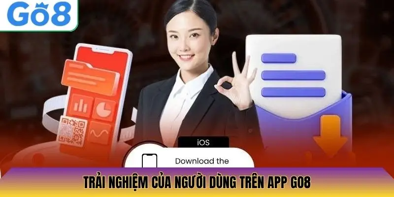 Trải nghiệm của người dùng trên app Go8
